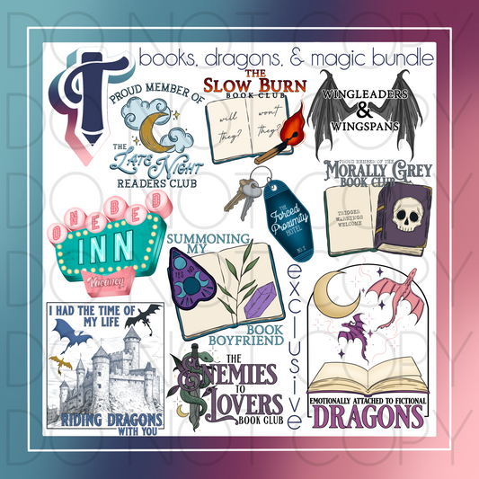 Books, Dragons And Magic Bundle