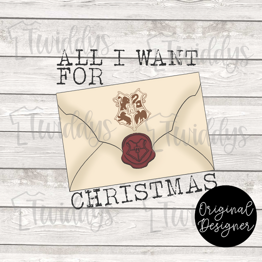 All I Want For Christmas Digital Download