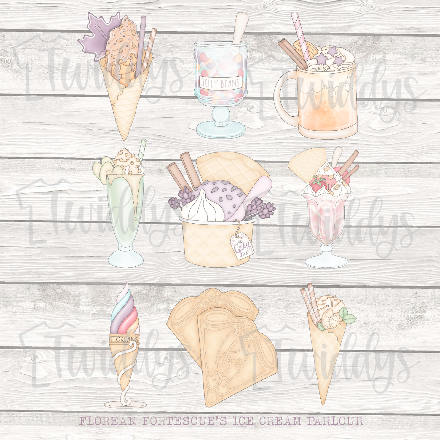 Florean’s Ice Cream Parlour Digital Download