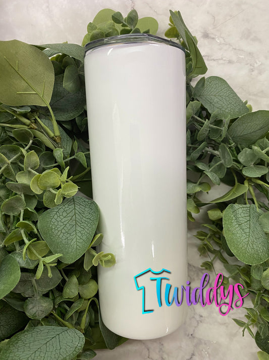 25oz Sublimation Frosted Glass Tumbler Blank – Twiddys Blanks and Digital  Designs