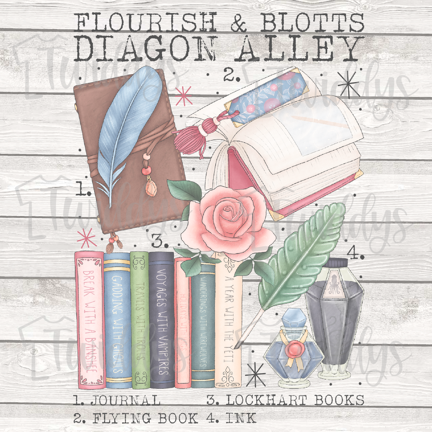 Flourish and Blotts Digital Download