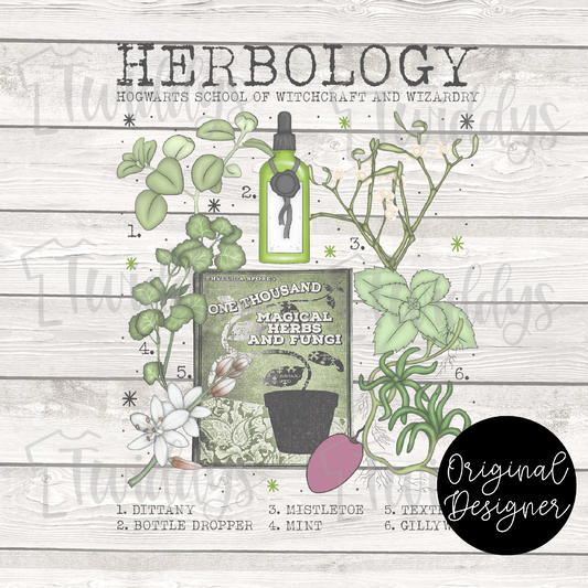 Herbology Class Digital Download