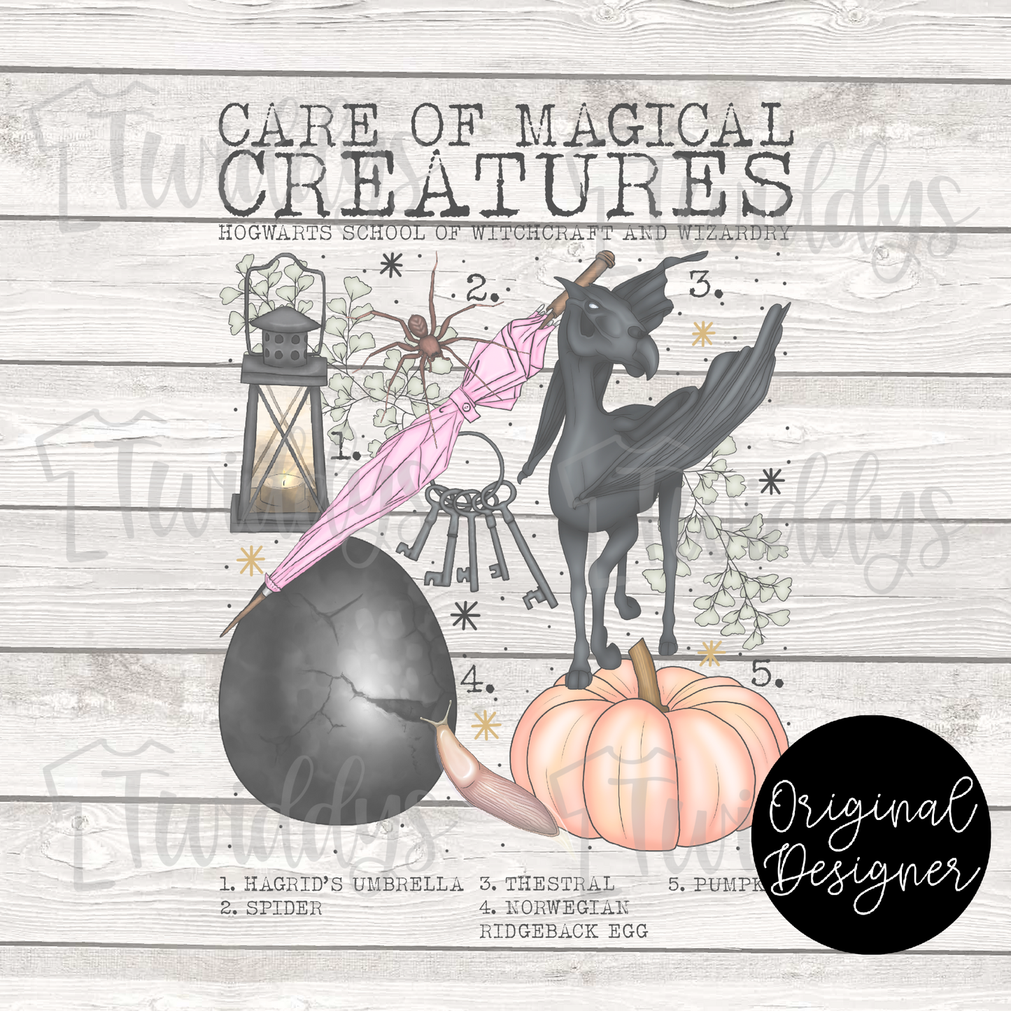 Care of Magical Creatures Class Digital Download