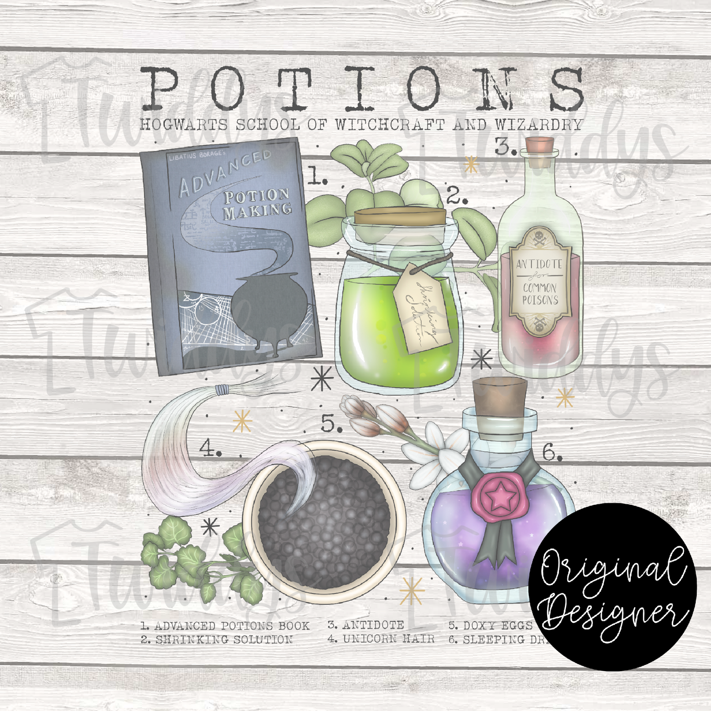 Potions Class Digital Download