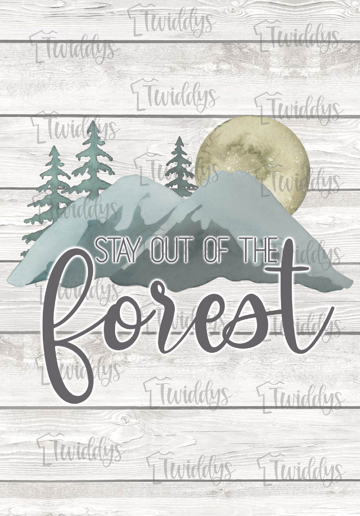 Stay Out Of The Forest Digital Download
