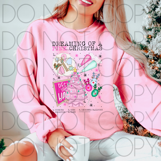 Dreaming of a Pink Christmas Digital Download