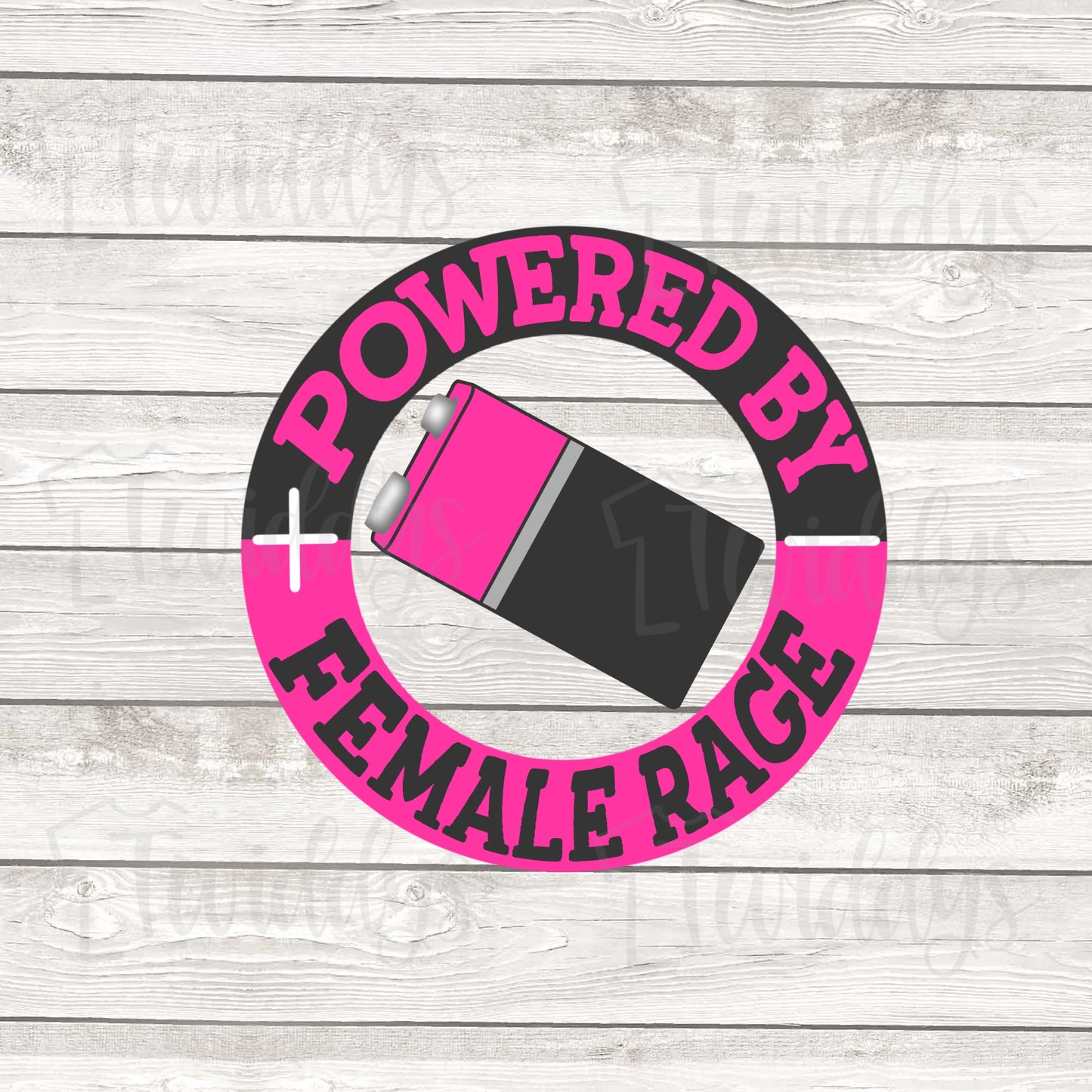 Powered By Female Rage Digital Download