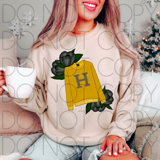 Yellow Sweater H Digital Download