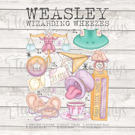 Weasley Wizarding Wheezes Digital Download