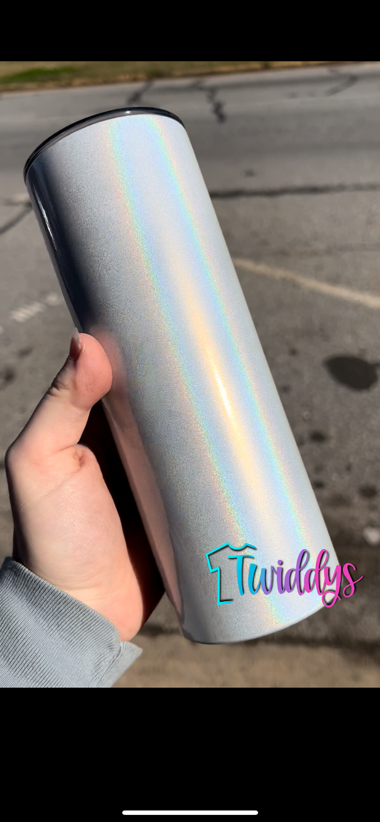 Holographic 20oz Tapered Sublimation Tumbler
