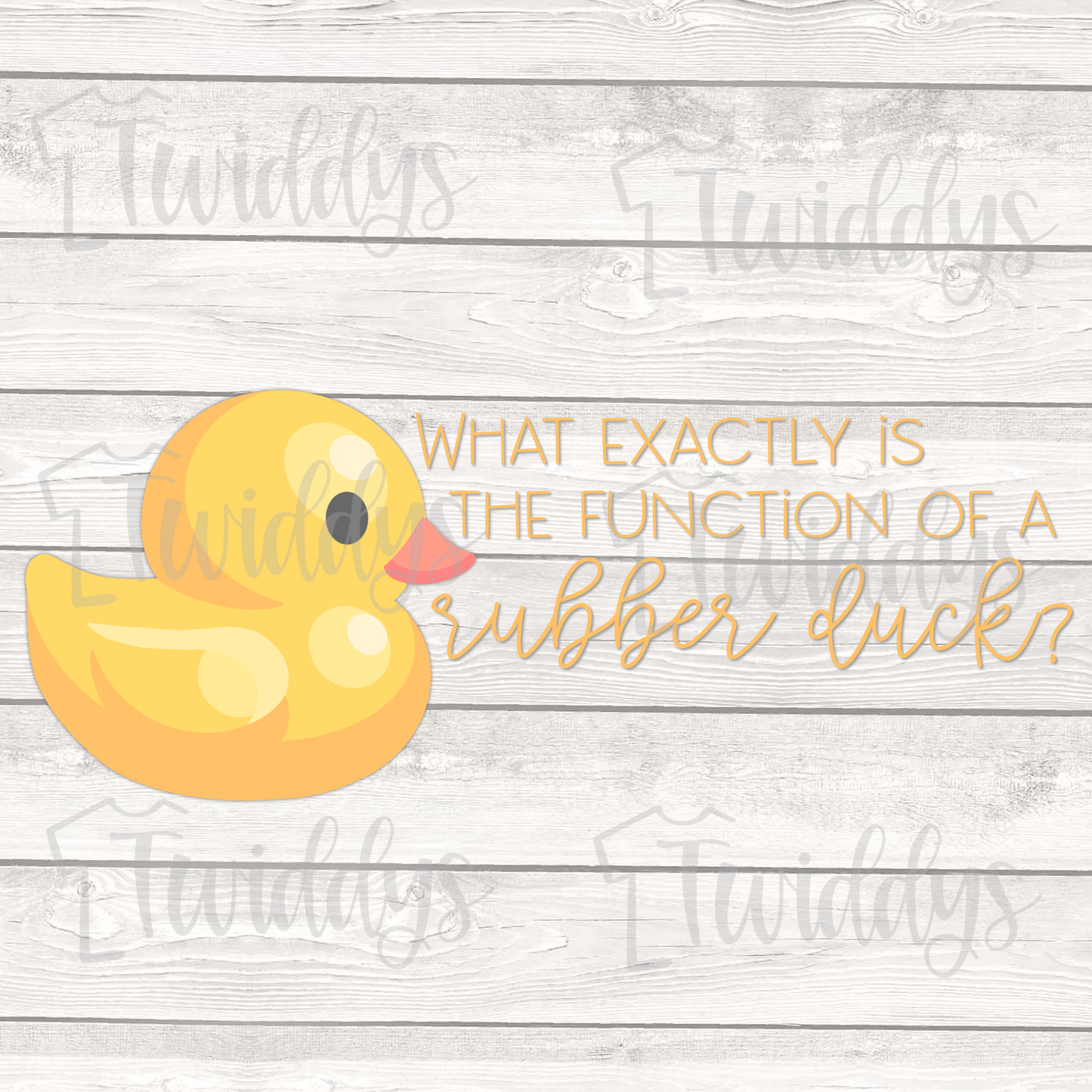 What Exactly Is The Function Of A Rubber Duck Digital Download