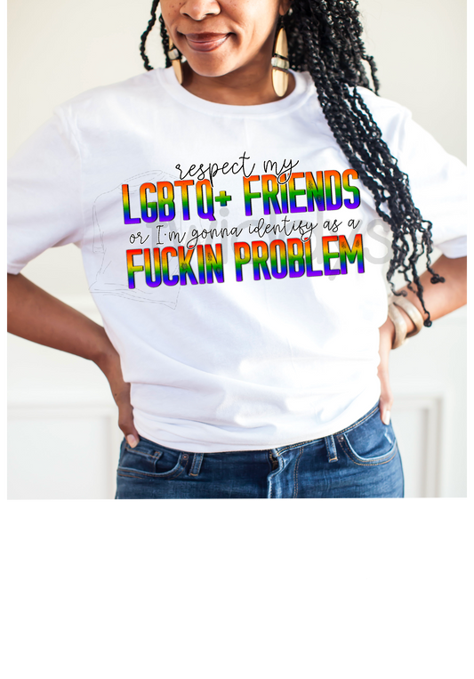 Respect My LGBTQ+ Friends Digital Download